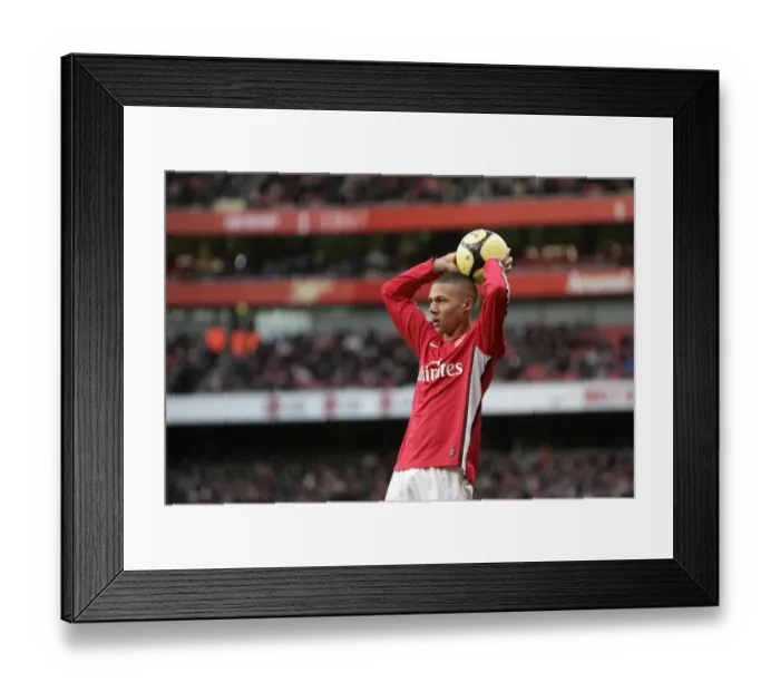 Framed Print : Kieran Gibbs in Action: Arsenal's 3:1 FA Cup Victory over Plymouth Argyle (2009) Framed Print : Kieran Gibbs in Action: Arsenal's 3:1 FA Cup Victory over Plymouth Argyle (2009)