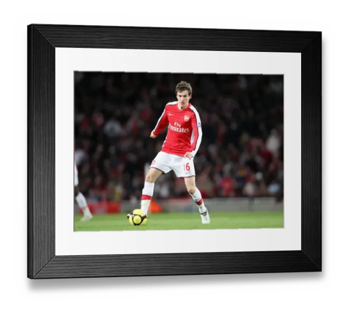 Framed Print : Aaron Ramsey Scores the Winning Goal: Arsenal's 3:1 FA Cup Victory over Plymouth Argyle (03 / 01 / 09) Framed Print : Aaron Ramsey Scores the Winning Goal: Arsenal's 3:1 FA Cup Victory over Plymouth Argyle (03 / 01 / 09)