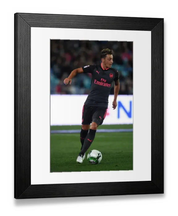 Framed Print : Mesut Ozil in Action: Sydney FC vs. Arsenal (2017) Framed Print : Mesut Ozil in Action: Sydney FC vs. Arsenal (2017)