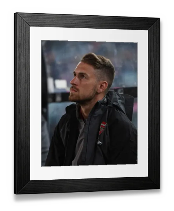 Framed Print : Aaron Ramsey Gears Up: Sydney FC vs Arsenal Pre-Season Friendly Framed Print : Aaron Ramsey Gears Up: Sydney FC vs Arsenal Pre-Season Friendly