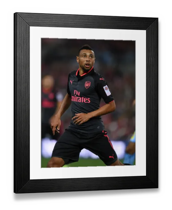 Framed Print : Francis Coquelin: In Action Against Sydney FC (2017)