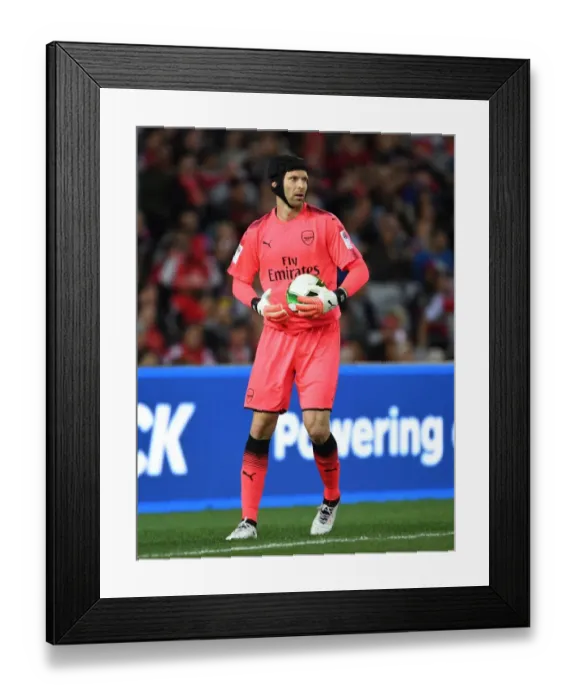 Framed Print : Petr Cech in Action: Sydney FC vs. Arsenal Pre-Season Friendly (2017) Framed Print : Petr Cech in Action: Sydney FC vs. Arsenal Pre-Season Friendly (2017)