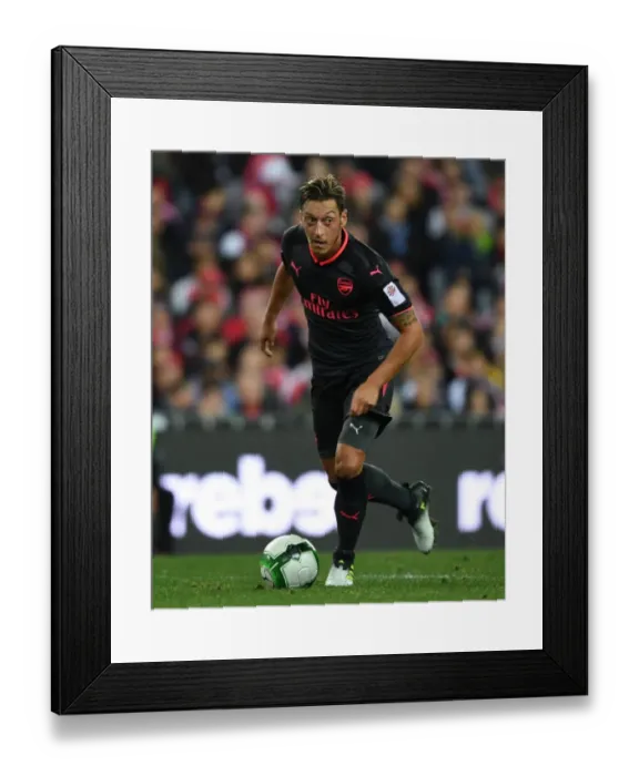 Framed Print : Mesut Ozil in Action: Sydney FC vs. Arsenal (2017) Framed Print : Mesut Ozil in Action: Sydney FC vs. Arsenal (2017)