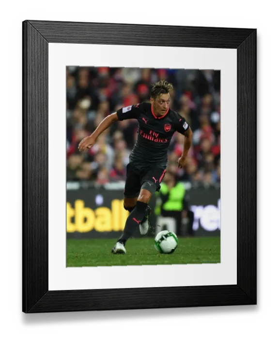 Framed Print : Mesut Ozil in Action: Sydney FC vs. Arsenal (2017) Framed Print : Mesut Ozil in Action: Sydney FC vs. Arsenal (2017)