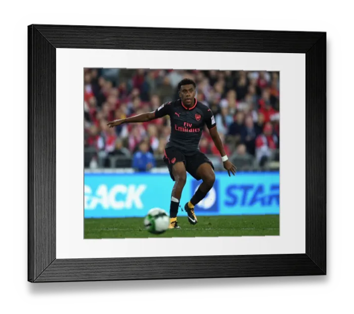 Framed Print : SYDNEY, NEW SOUTH WALES - JULY 13: Alex Iwobi of Arsenal during the pre-season friendly match between Sydney FC Framed Print : SYDNEY, NEW SOUTH WALES - JULY 13: Alex Iwobi of Arsenal during the pre-season friendly match between Sydney FC