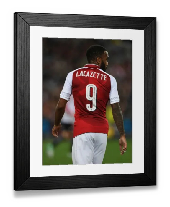 Framed Print : Alexandre Lacazette in Action: Arsenal vs. Western Sydney Wanderers, Sydney 2017 Framed Print : Alexandre Lacazette in Action: Arsenal vs. Western Sydney Wanderers, Sydney 2017