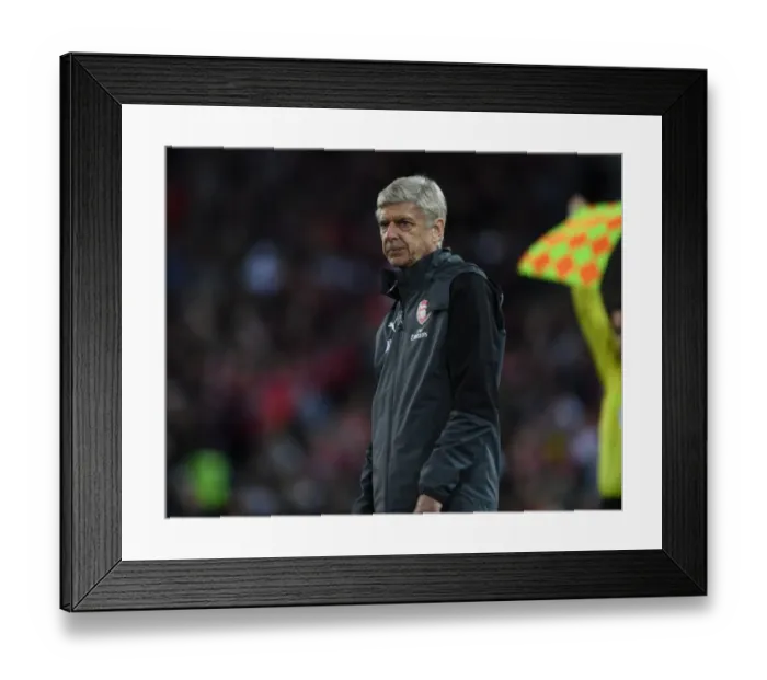 Framed Print : Arsene Wenger at Sydney Western Wanderers Match, 2017-18 Framed Print : Arsene Wenger at Sydney Western Wanderers Match, 2017-18