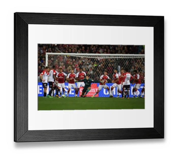 Framed Print : Arsenal Defends Against Western Sydney Wanderers: Sydney Showdown 2017 Framed Print : Arsenal Defends Against Western Sydney Wanderers: Sydney Showdown 2017