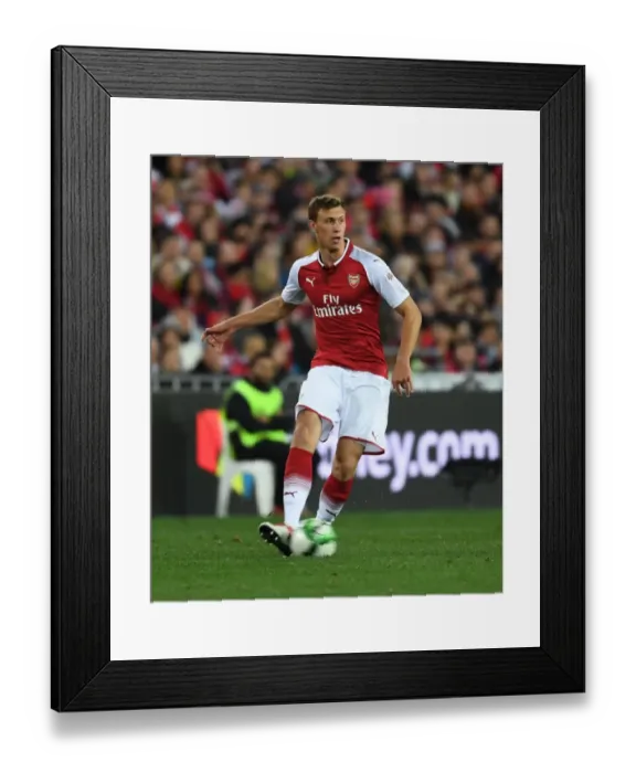 Framed Print : Krystian Bielik in Action: Arsenal vs. Sydney Wanderers, 2017 Framed Print : Krystian Bielik in Action: Arsenal vs. Sydney Wanderers, 2017