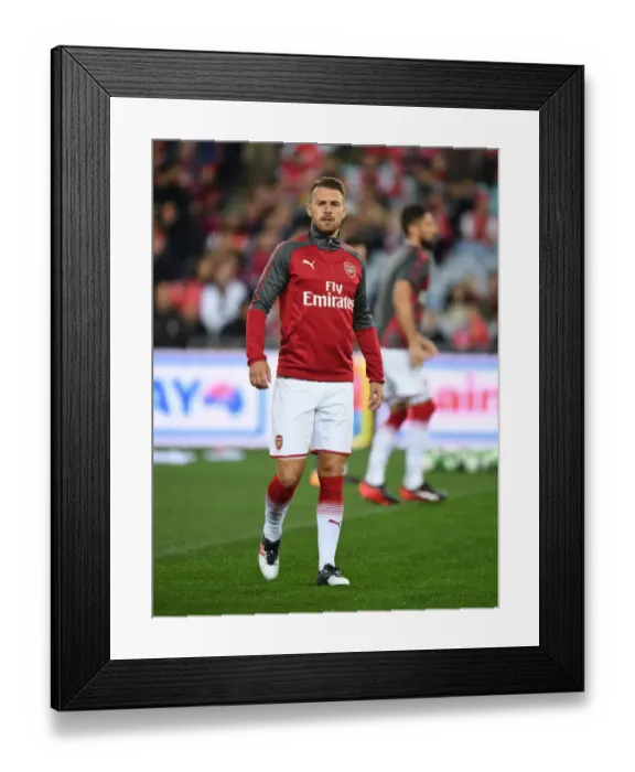 Framed Print : Aaron Ramsey: Arsenal Star Prepares for Sydney Showdown (Western Sydney v Arsenal, 2017) Framed Print : Aaron Ramsey: Arsenal Star Prepares for Sydney Showdown (Western Sydney v Arsenal, 2017)