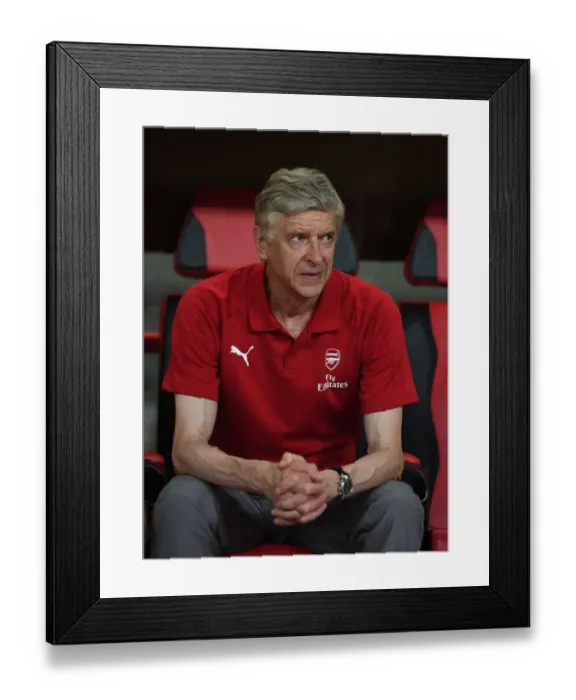 Framed Print : Arsene Wenger: Arsenal Manager Faces Bayern Munich in Shanghai Showdown, 2017 Framed Print : Arsene Wenger: Arsenal Manager Faces Bayern Munich in Shanghai Showdown, 2017