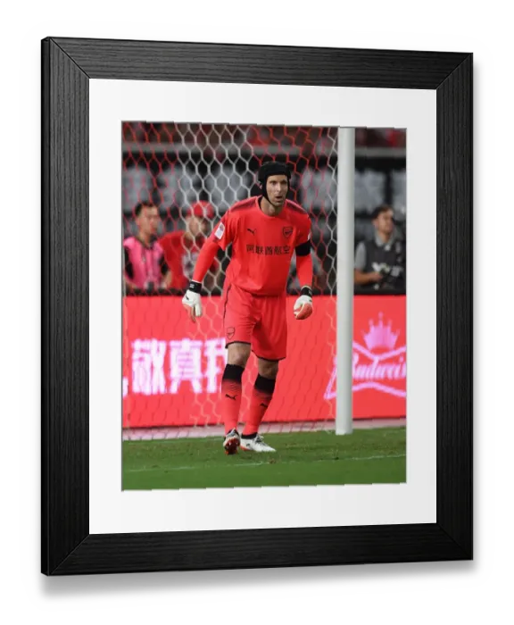 Framed Print : Petr Cech in Action: Arsenal vs. Bayern Munich, Shanghai 2017 Framed Print : Petr Cech in Action: Arsenal vs. Bayern Munich, Shanghai 2017