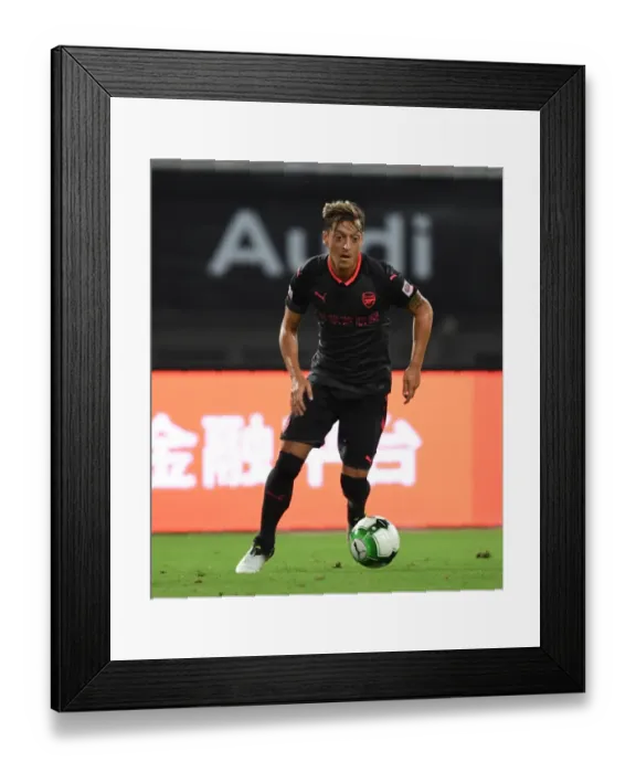 Framed Print : Mesut Ozil in Action: Arsenal vs. Bayern Munich, Shanghai Pre-Season Friendly, 2017 Framed Print : Mesut Ozil in Action: Arsenal vs. Bayern Munich, Shanghai Pre-Season Friendly, 2017