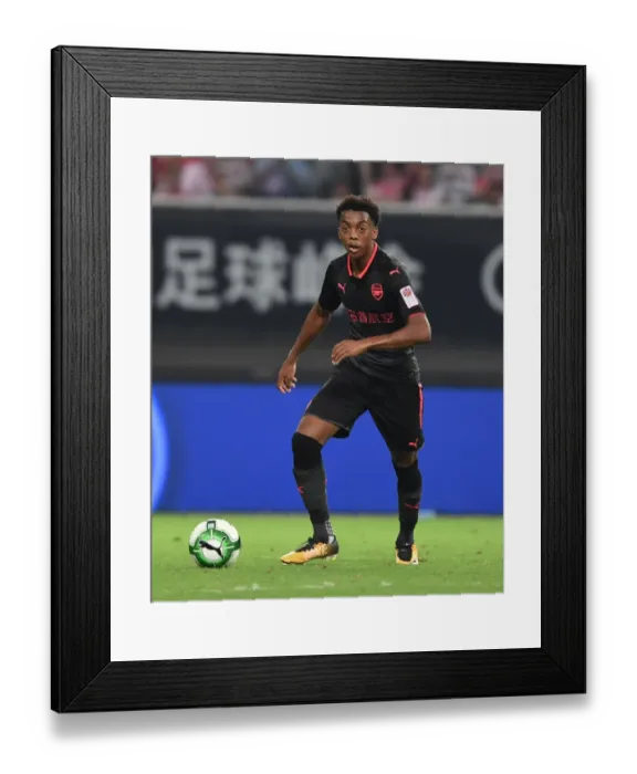 Framed Print : Joe Willock in Action: Arsenal vs. Bayern Munich, 2017 Pre-Season Friendly Framed Print : Joe Willock in Action: Arsenal vs. Bayern Munich, 2017 Pre-Season Friendly