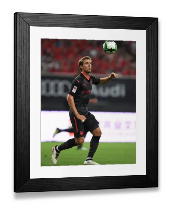 Framed Print : Nacho Monreal in Action: Arsenal vs. Bayern Munich, 2017 Pre-Season Friendly (Shanghai) Framed Print : Nacho Monreal in Action: Arsenal vs. Bayern Munich, 2017 Pre-Season Friendly (Shanghai)
