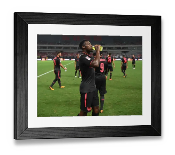 Framed Print : Danny Welbeck in Action: Bayern Munich vs. Arsenal, Shanghai Pre-Season Friendly (2017) Framed Print : Danny Welbeck in Action: Bayern Munich vs. Arsenal, Shanghai Pre-Season Friendly (2017)