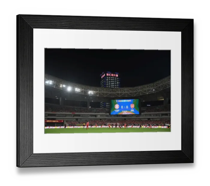 Framed Print : Shanghai Showdown: Bayern Munich vs. Arsenal at the Stadium (2017) Framed Print : Shanghai Showdown: Bayern Munich vs. Arsenal at the Stadium (2017)
