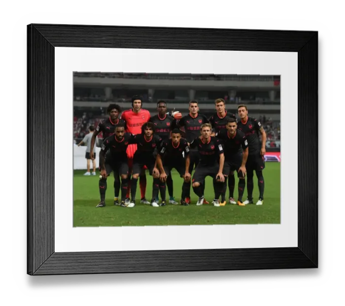 Framed Print : Arsenal vs. Bayern Munich: 2017 Pre-Season Friendly in Shanghai Framed Print : Arsenal vs. Bayern Munich: 2017 Pre-Season Friendly in Shanghai