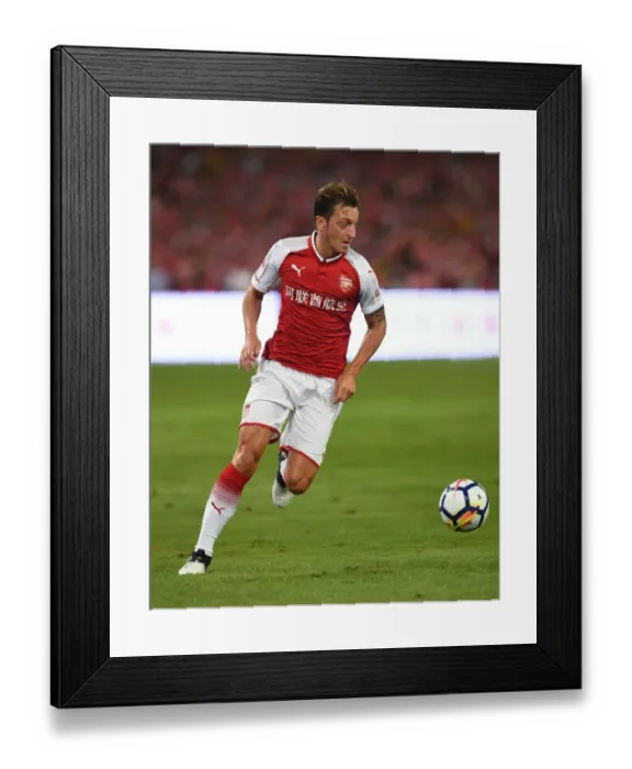 Framed Print : Mesut Ozil in Action: Arsenal vs. Chelsea Pre-Season Clash, Beijing 2017 Framed Print : Mesut Ozil in Action: Arsenal vs. Chelsea Pre-Season Clash, Beijing 2017