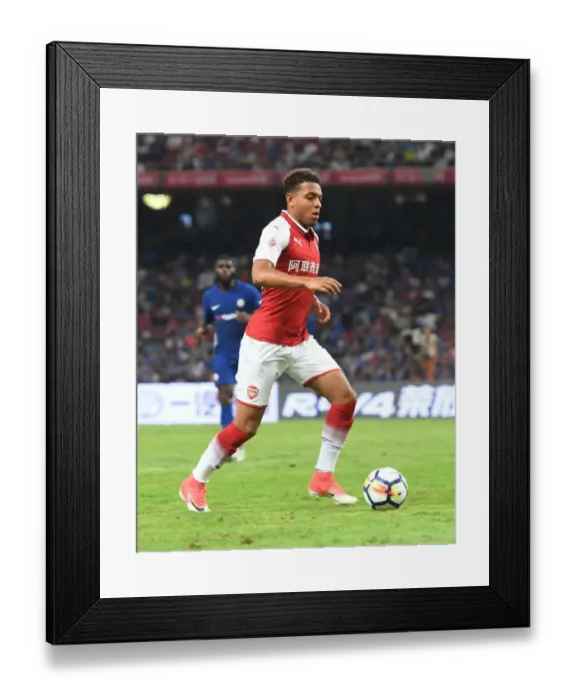 Framed Print : Arsenal vs. Chelsea: Pre-Season Clash in Beijing, 2017