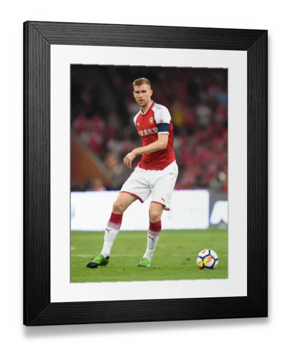 Framed Print : Per Mertesacker in Action: Arsenal vs Chelsea, Beijing 2017 - Pre-Season Clash Framed Print : Per Mertesacker in Action: Arsenal vs Chelsea, Beijing 2017 - Pre-Season Clash
