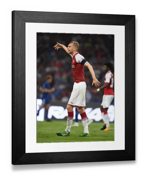Framed Print : Arsenal vs Chelsea: Per Mertesacker in Pre-Season Clash, Beijing 2017 Framed Print : Arsenal vs Chelsea: Per Mertesacker in Pre-Season Clash, Beijing 2017