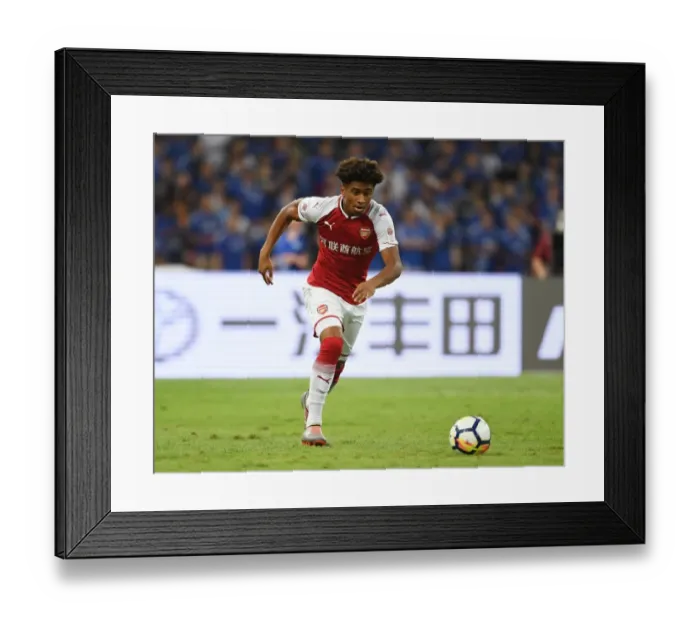 Framed Print : Arsenal vs Chelsea: Reiss Nelson Shines in Pre-Season Friendly, Beijing 2017 Framed Print : Arsenal vs Chelsea: Reiss Nelson Shines in Pre-Season Friendly, Beijing 2017