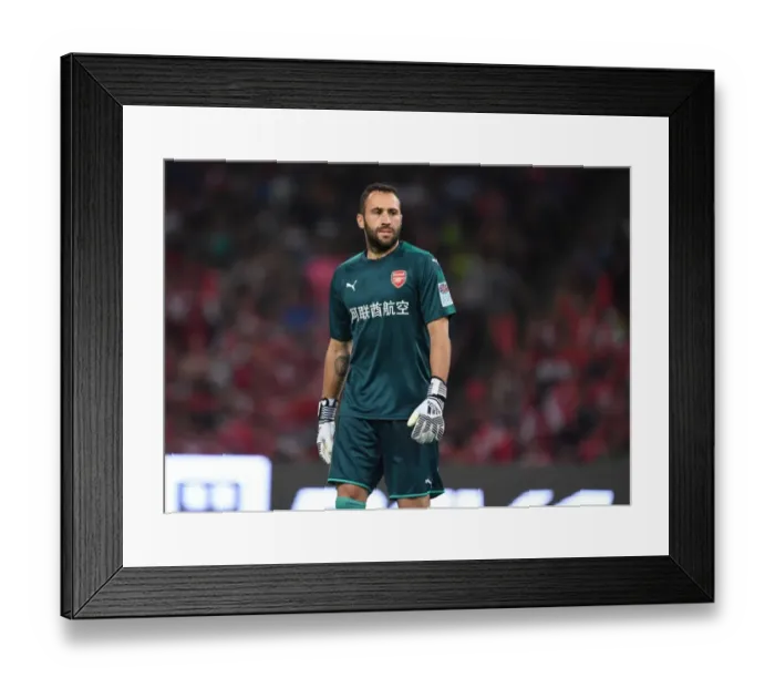Framed Print : Arsenal vs Chelsea: David Ospina in Pre-Season Action, Beijing 2017 Framed Print : Arsenal vs Chelsea: David Ospina in Pre-Season Action, Beijing 2017