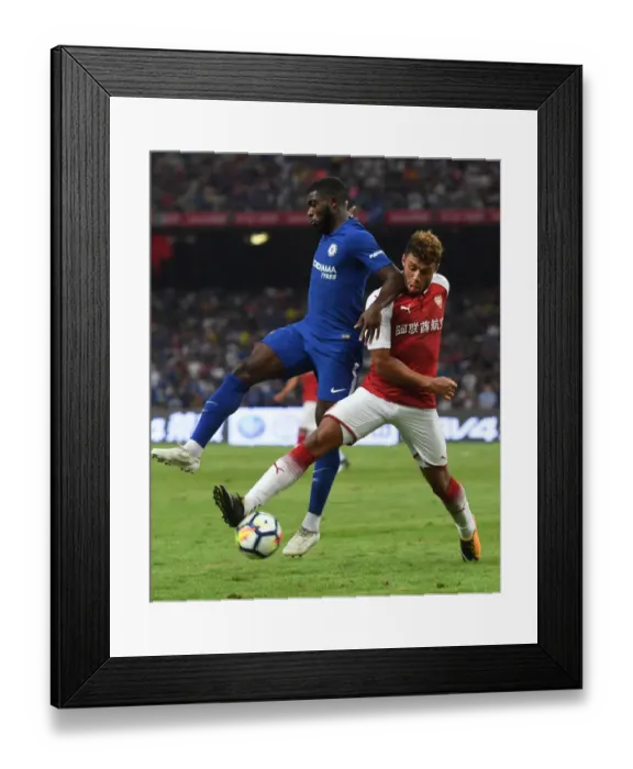 Framed Print : Arsenal vs. Chelsea: Oxlade-Chamberlain vs. Boga Clash in Beijing Pre-Season Friendly Framed Print : Arsenal vs. Chelsea: Oxlade-Chamberlain vs. Boga Clash in Beijing Pre-Season Friendly