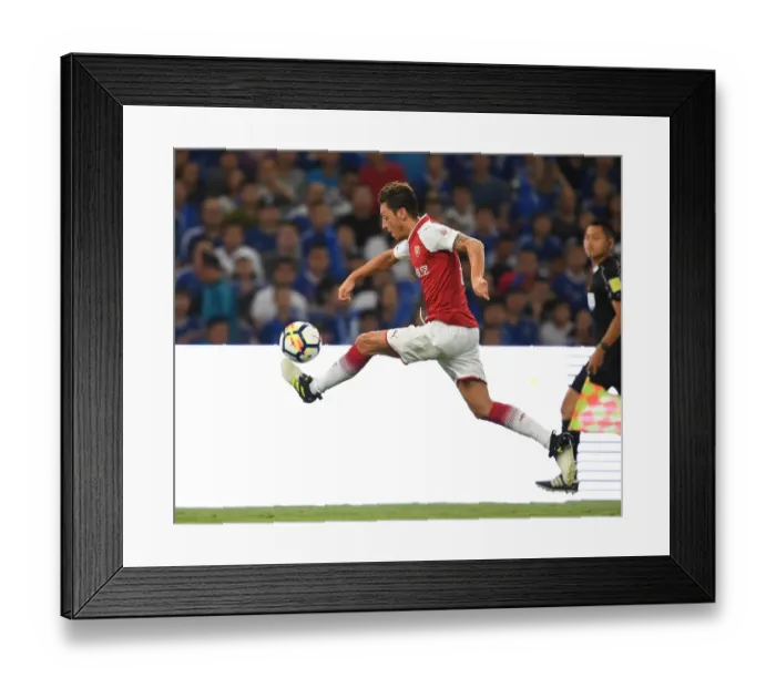 Framed Print : Mesut Ozil in Action: Arsenal vs. Chelsea, Beijing 2017 - Pre-Season Clash Framed Print : Mesut Ozil in Action: Arsenal vs. Chelsea, Beijing 2017 - Pre-Season Clash