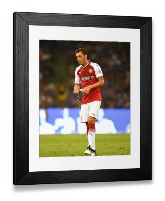 Framed Print : Mesut Ozil in Action: Arsenal vs. Chelsea Pre-Season 2017 Framed Print : Mesut Ozil in Action: Arsenal vs. Chelsea Pre-Season 2017