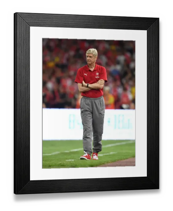 Framed Print : Arsene Wenger and Arsenal Face Off Against Chelsea in Beijing Pre-Season Clash Framed Print : Arsene Wenger and Arsenal Face Off Against Chelsea in Beijing Pre-Season Clash