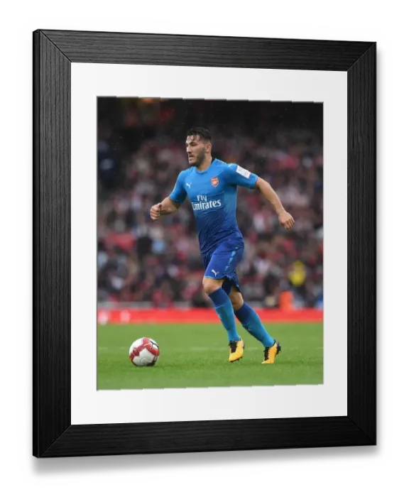 Framed Print : Sead Kolasinac in Action: Arsenal vs SL Benfica, Emirates Cup 2017-18 Framed Print : Sead Kolasinac in Action: Arsenal vs SL Benfica, Emirates Cup 2017-18