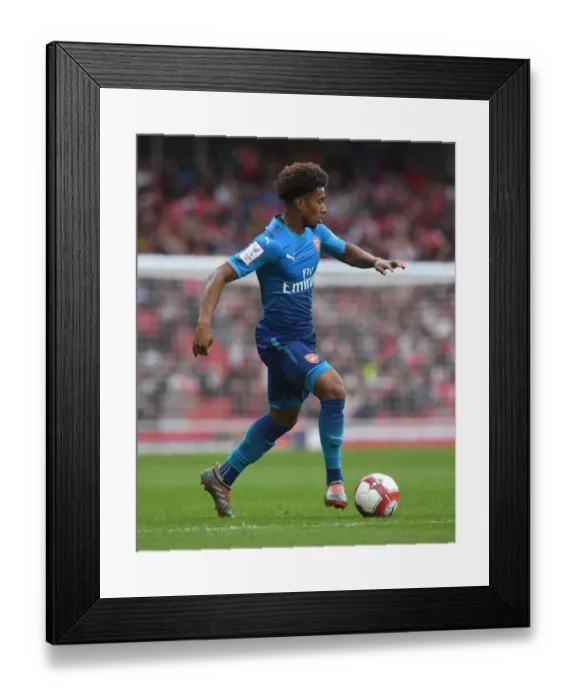 Framed Print : Reiss Nelson: Arsenal's Promising Talent Shines in Emirates Cup Victory over Benfica Framed Print : Reiss Nelson: Arsenal's Promising Talent Shines in Emirates Cup Victory over Benfica