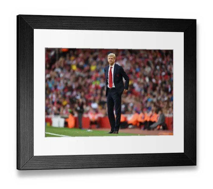 Framed Print : Arsene Wenger Leads Arsenal in Emirages Cup Clash Against Sevilla Framed Print : Arsene Wenger Leads Arsenal in Emirages Cup Clash Against Sevilla