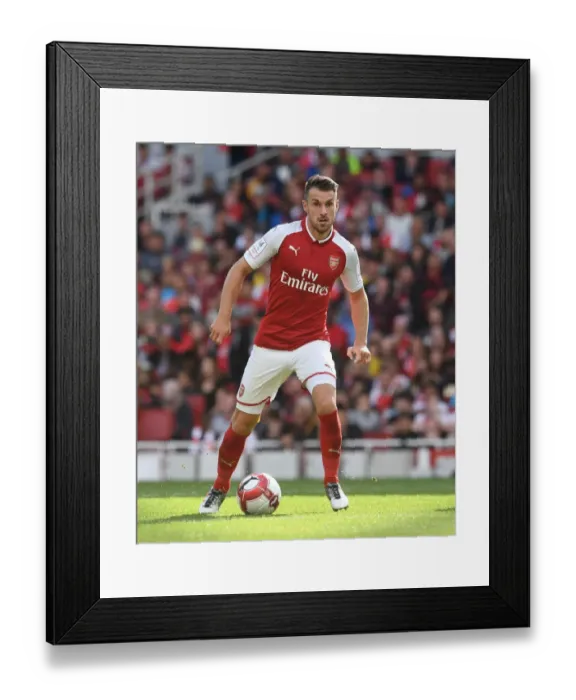 Framed Print : Aaron Ramsey in Action: Arsenal vs Sevilla - Emirates Cup 2017-18 Framed Print : Aaron Ramsey in Action: Arsenal vs Sevilla - Emirates Cup 2017-18