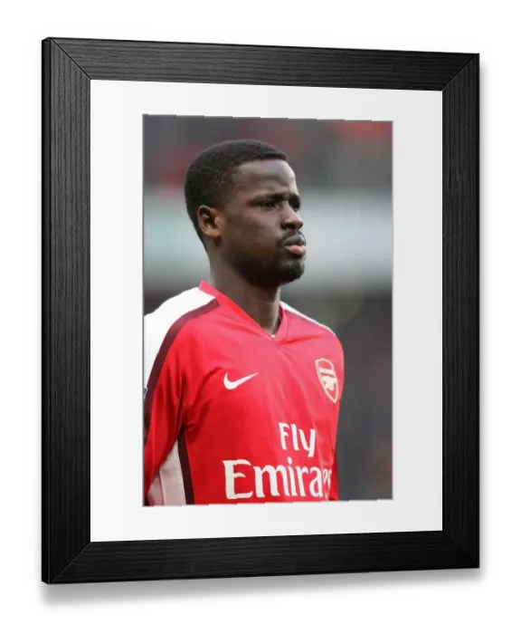 Framed Print : Eboue's Game-Winning Performance: Arsenal 1-0 Bolton Wanderers (2009)
