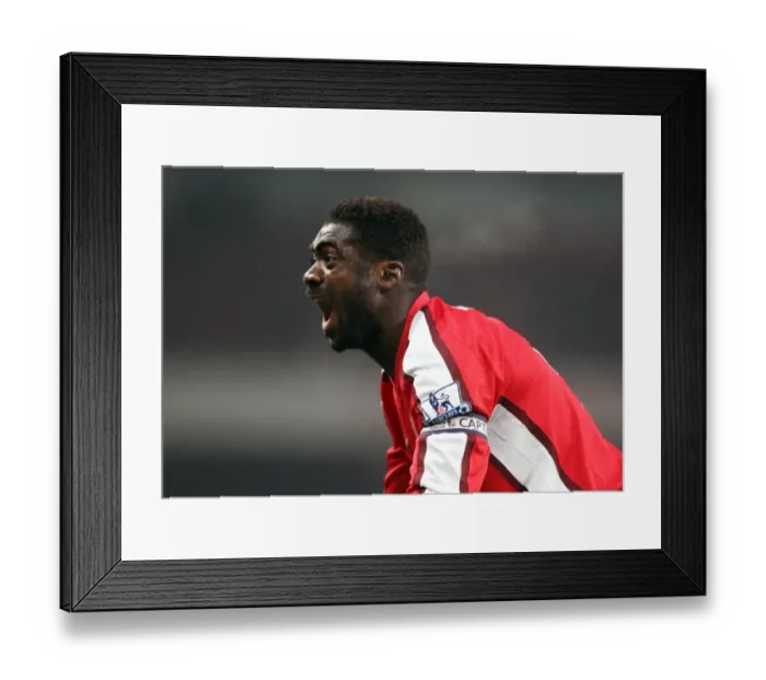 Framed Print : Kolo Toure (Arsenal) Framed Print : Kolo Toure (Arsenal)