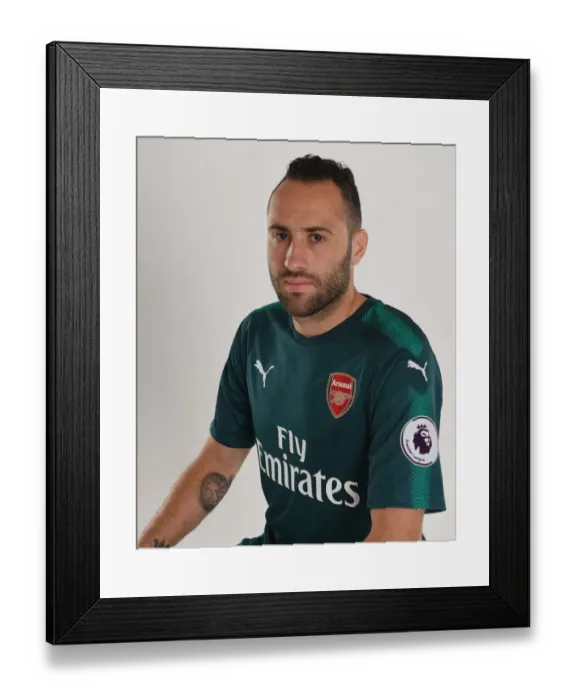 Framed Print : Arsenal Football Club 2017-18: David Ospina's Team Photocall Framed Print : Arsenal Football Club 2017-18: David Ospina's Team Photocall
