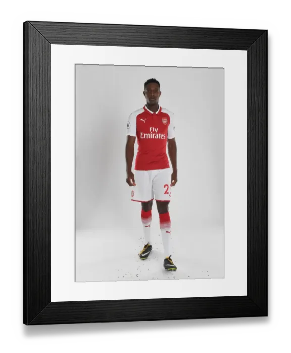Framed Print : Arsenal First Team 2017-18: Danny Welbeck at Emirates Stadium
