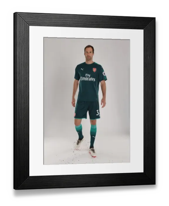 Framed Print : Arsenal FC 2017-18: Petr Cech's Team Photocall Framed Print : Arsenal FC 2017-18: Petr Cech's Team Photocall