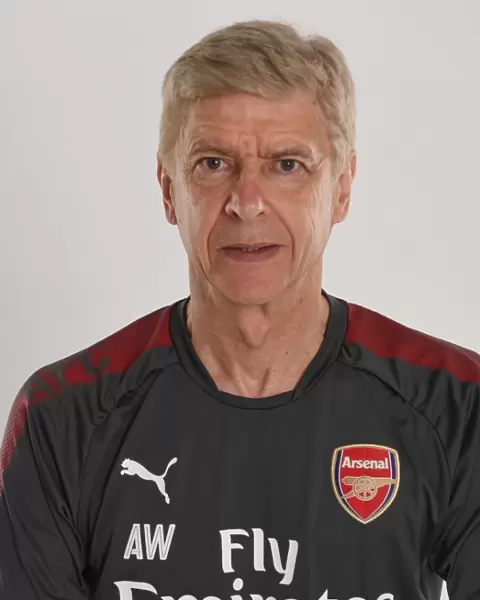 Arsenal FC: Arsene Wenger at 2017-18 Team Photocall