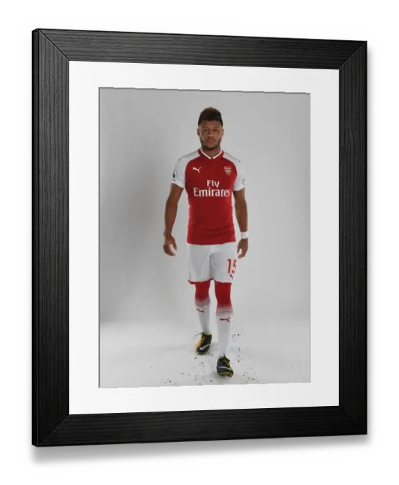 Framed Print : Arsenal Football Club 2017-18 First Team: Alex Oxlade-Chamberlain at Emirates Stadium Framed Print : Arsenal Football Club 2017-18 First Team: Alex Oxlade-Chamberlain at Emirates Stadium