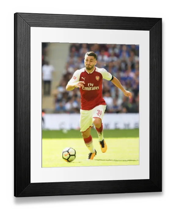 Framed Print : Sead Kolasinac in Action: Arsenal vs. Chelsea - FA Community Shield 2017-18 Framed Print : Sead Kolasinac in Action: Arsenal vs. Chelsea - FA Community Shield 2017-18