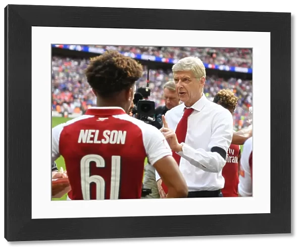 Arsene Wenger and Reece Nelson: The FA Community Shield Showdown - Arsenal vs. Chelsea (2017-18)