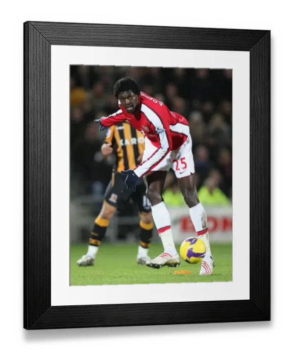 Framed Print : Adebayor's Brilliance: Arsenal's 3-1 Victory Over Hull City in the Premier League Framed Print : Adebayor's Brilliance: Arsenal's 3-1 Victory Over Hull City in the Premier League