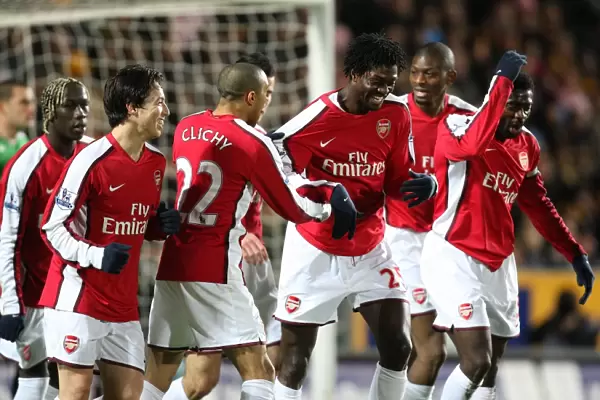 Adebayor's First Arsenal Goal: Hull City 1-3 Arsenal (2009)