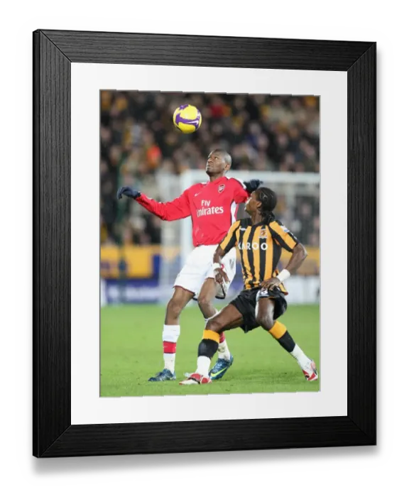 Framed Print : Abou Diaby's Standout Performance: Arsenal Triumphs 3-1 over Hull City Framed Print : Abou Diaby's Standout Performance: Arsenal Triumphs 3-1 over Hull City