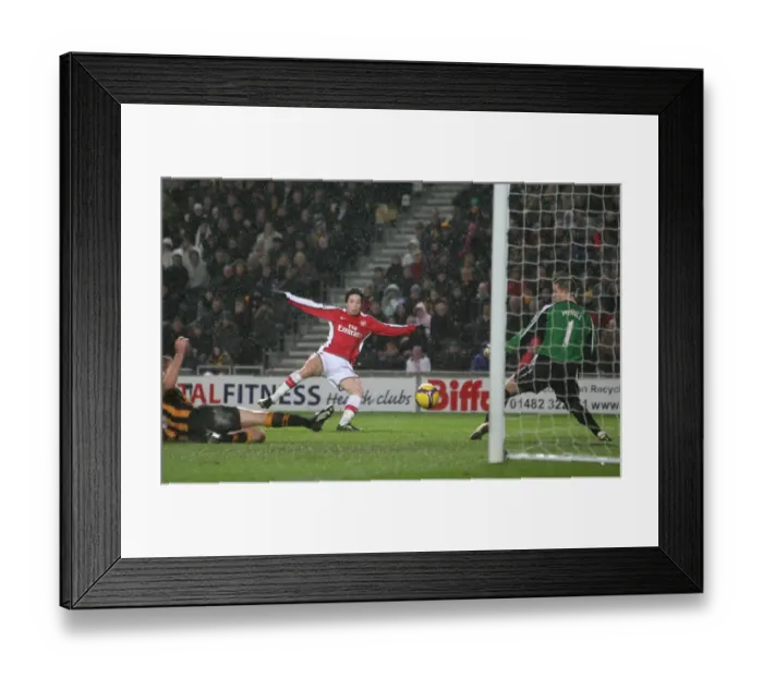 Framed Print : Samir Nasri Scores the Second Goal: Arsenal Crushes Hull City 3-1 Framed Print : Samir Nasri Scores the Second Goal: Arsenal Crushes Hull City 3-1