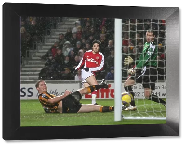 Nasri Scores the Second: Arsenal's Dominance over Hull City (17 / 1 / 2009)